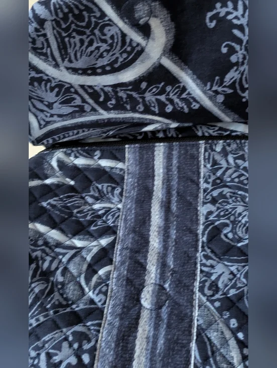 Vera Bradley Indigo Quilted Convertible Backpack Tote - Picture 12 of 12